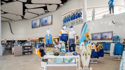 SoFi Stadium Equipment Room