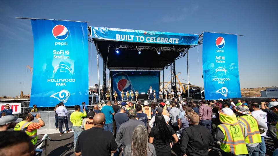 SoFI Stadium x Pepsi Stage