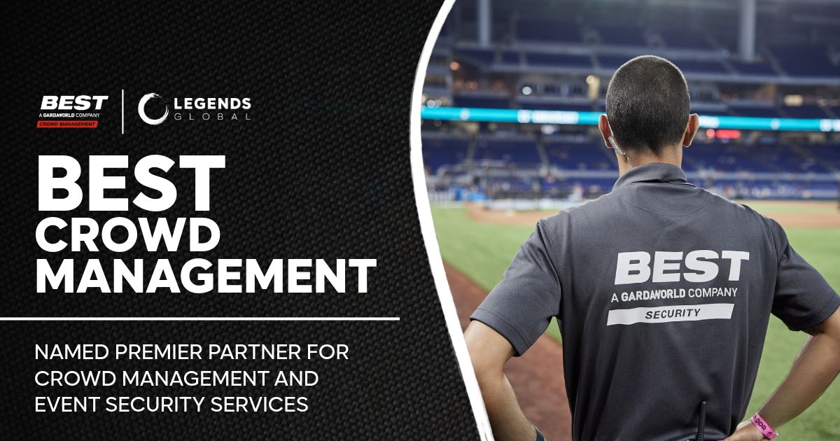 PRESS RELEASE: BEST Crowd Management Named Premier Partner for Crowd Management and Event Security Services for Legends Global