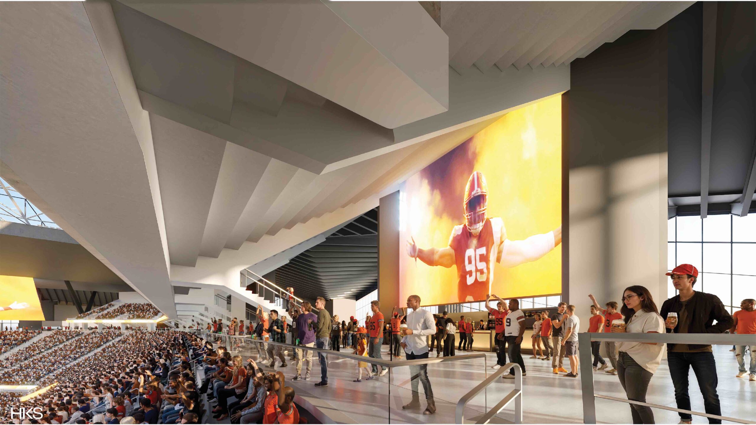 Cleveland Browns new Huntington Bank Field Rendering