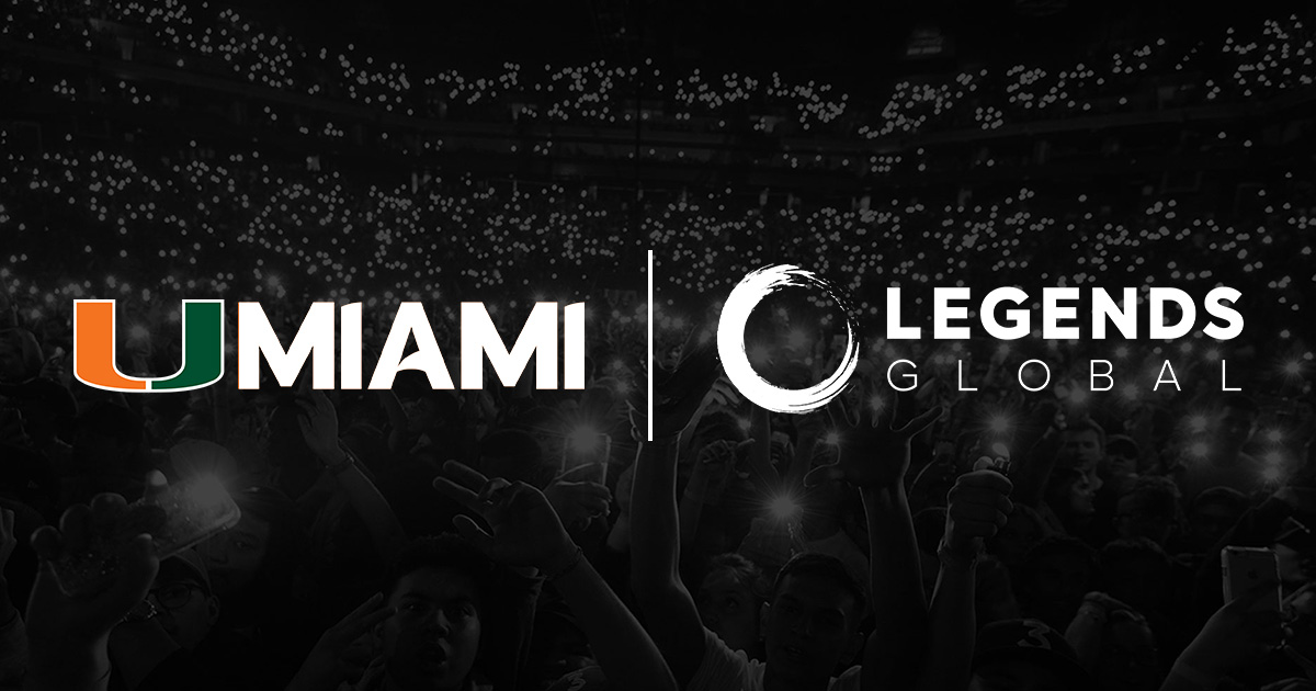 U-Miami x Legends Global Announcement